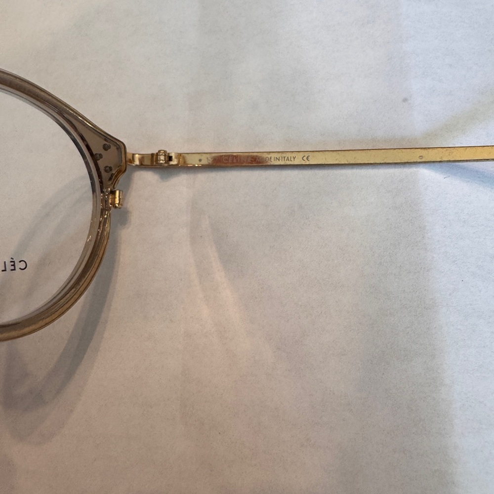 Celine Tan Eyeglasses - Picture 3 of 4
